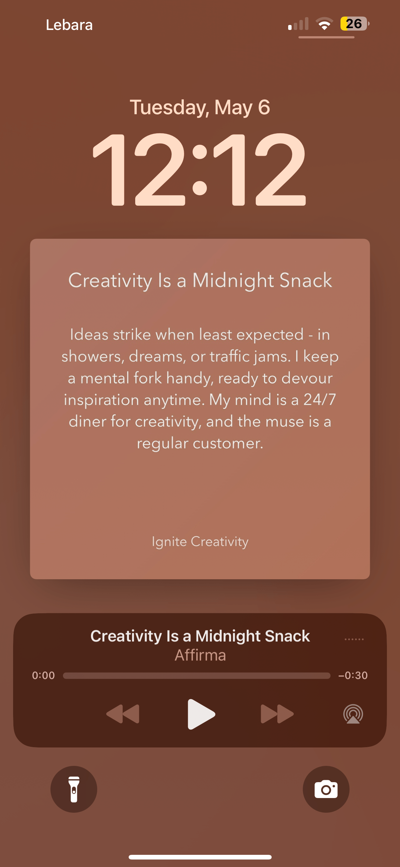 AffirmaFlow App Screenshot